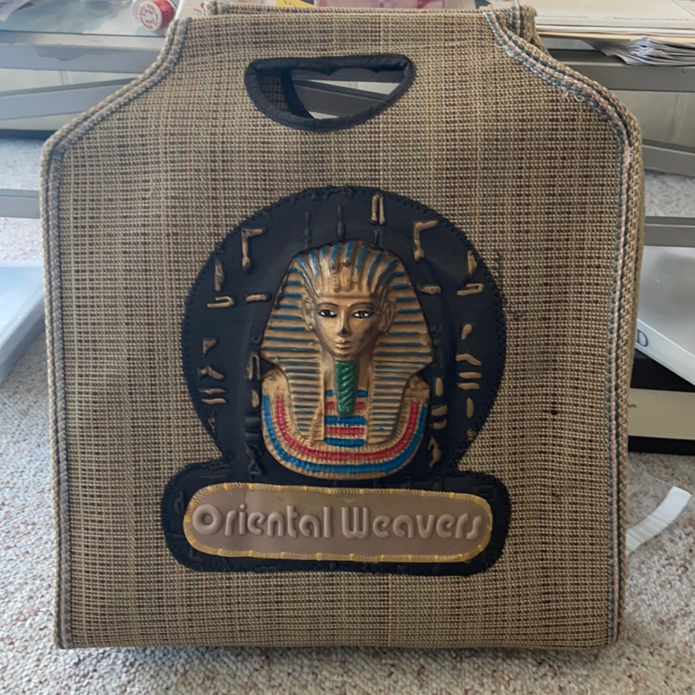 Egyptian handbag/carryon bag